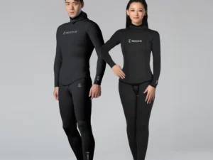 BESTDIVE 2mm-3mm Stretchy Nylon wetsuit - Blue Hole (One Color)