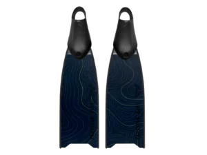 Prussian Blue Fiberglass Travelling 60 Short Fin - Mariana Trench